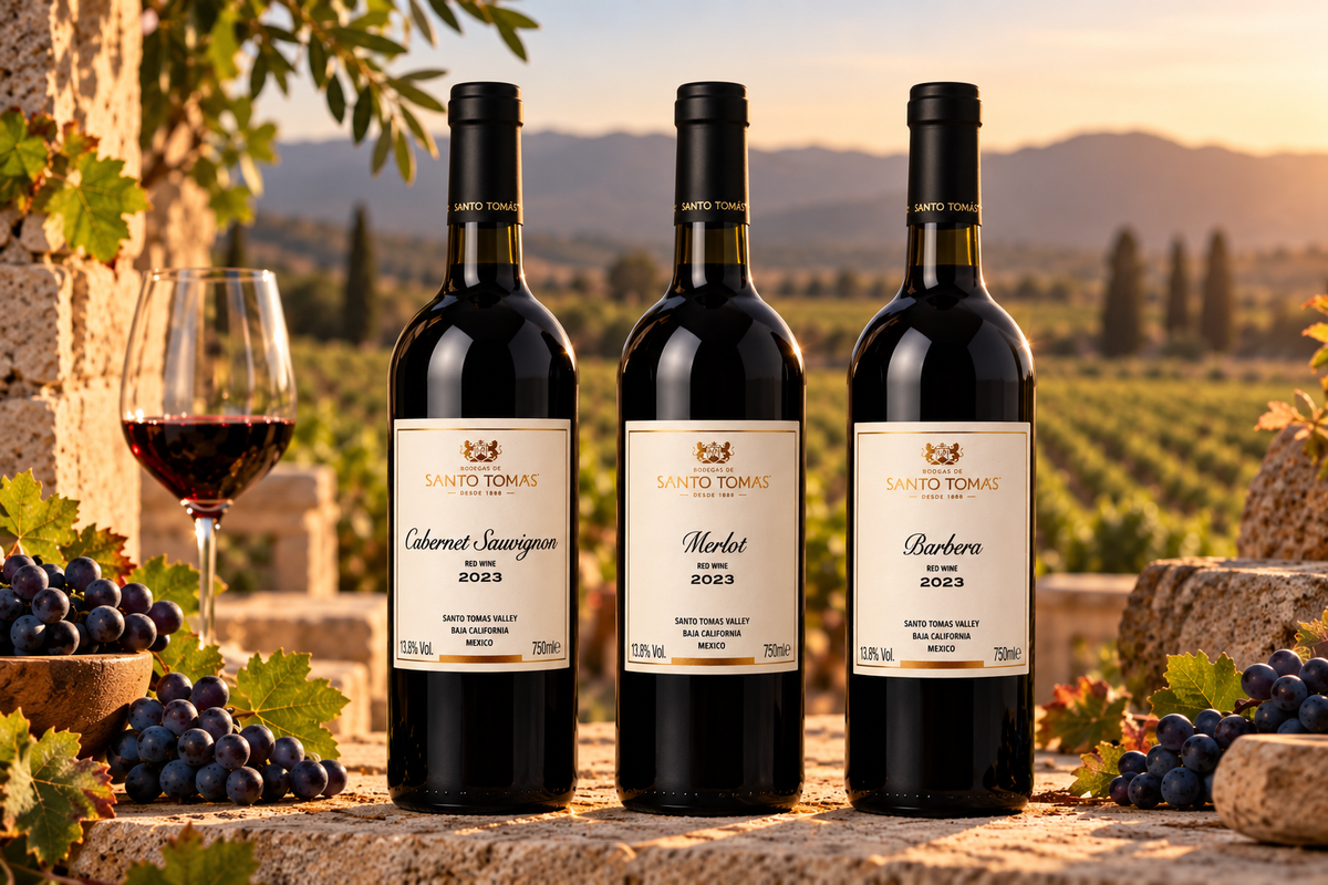 The Santo Tomás Red Wine Collection — 3 Bottle Set